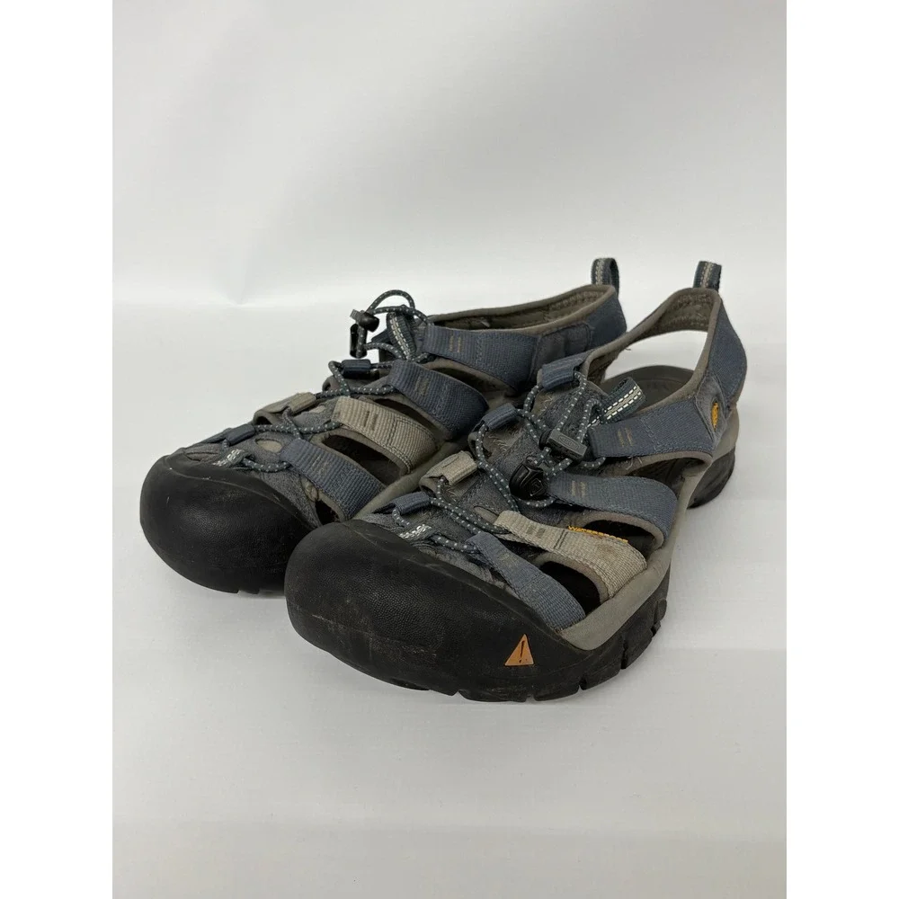 Keen Newport H2 Mens Blue Gray Waterproof Hiking Sport Sandals 1012206 Size 11